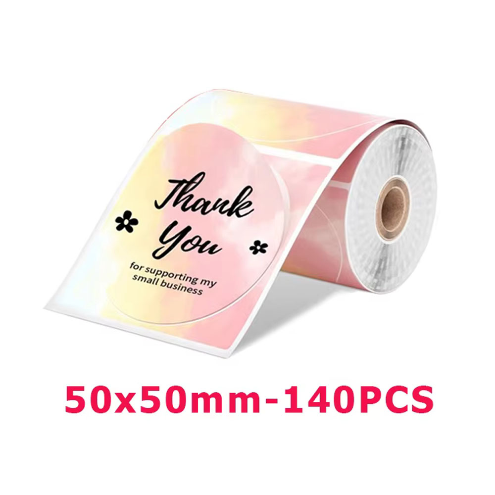 1Roll Round Circle Thermal Pap - Commercial Printer recension och pris