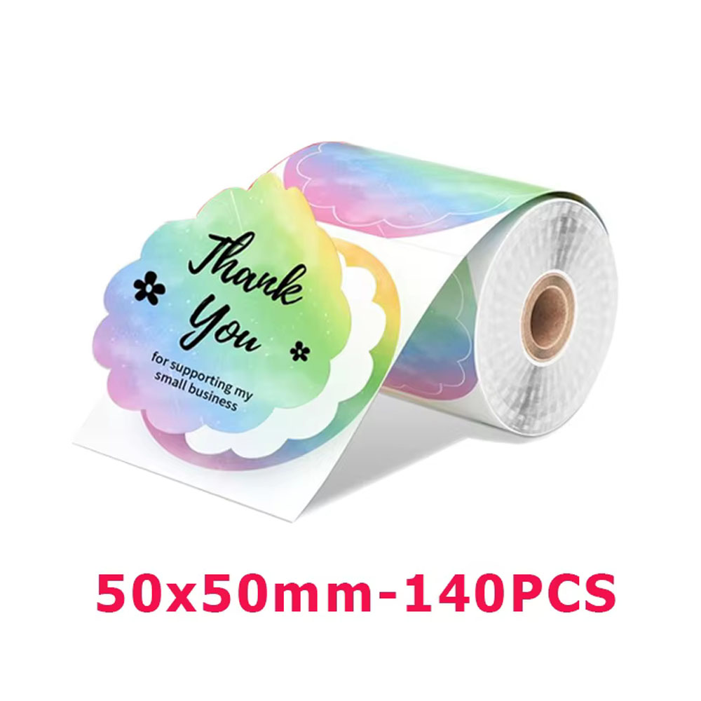 1Roll Round Circle Thermal Pap - Commercial Printer recension och pris