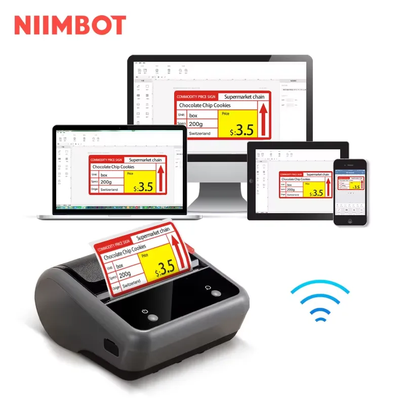 Niimbot B3S Office Commercial  - Commercial Printer recension och pris