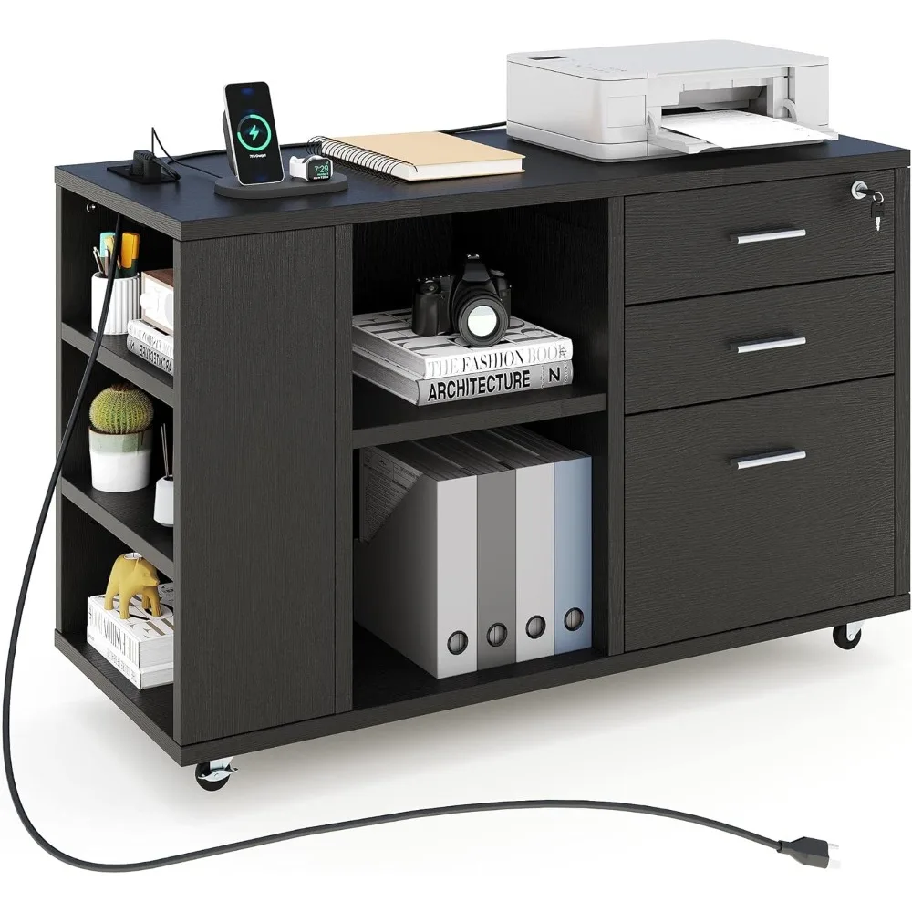 File Cabinet with Charging Sta - Commercial Printer recension och pris