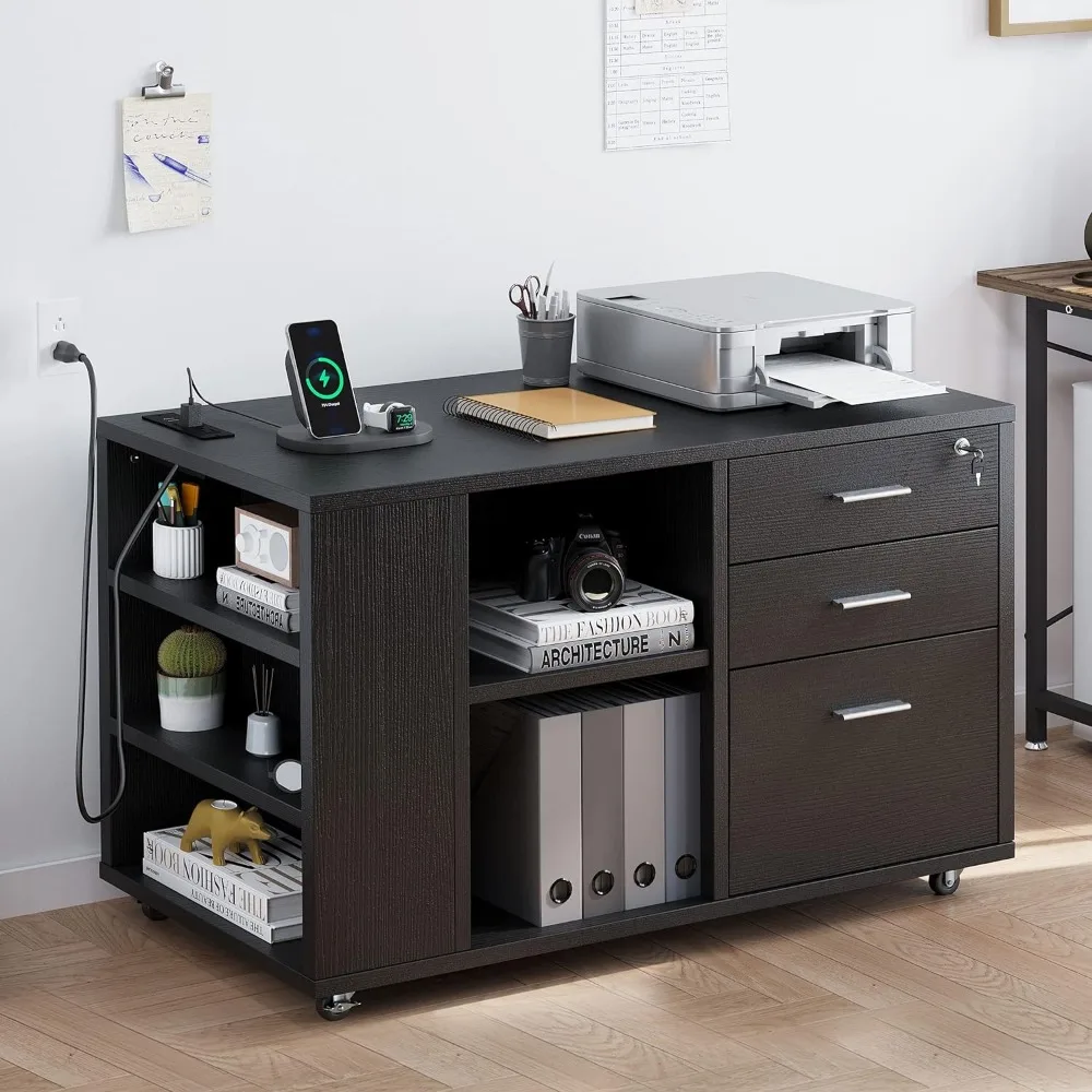 File Cabinet with Charging Sta - Commercial Printer recension och pris