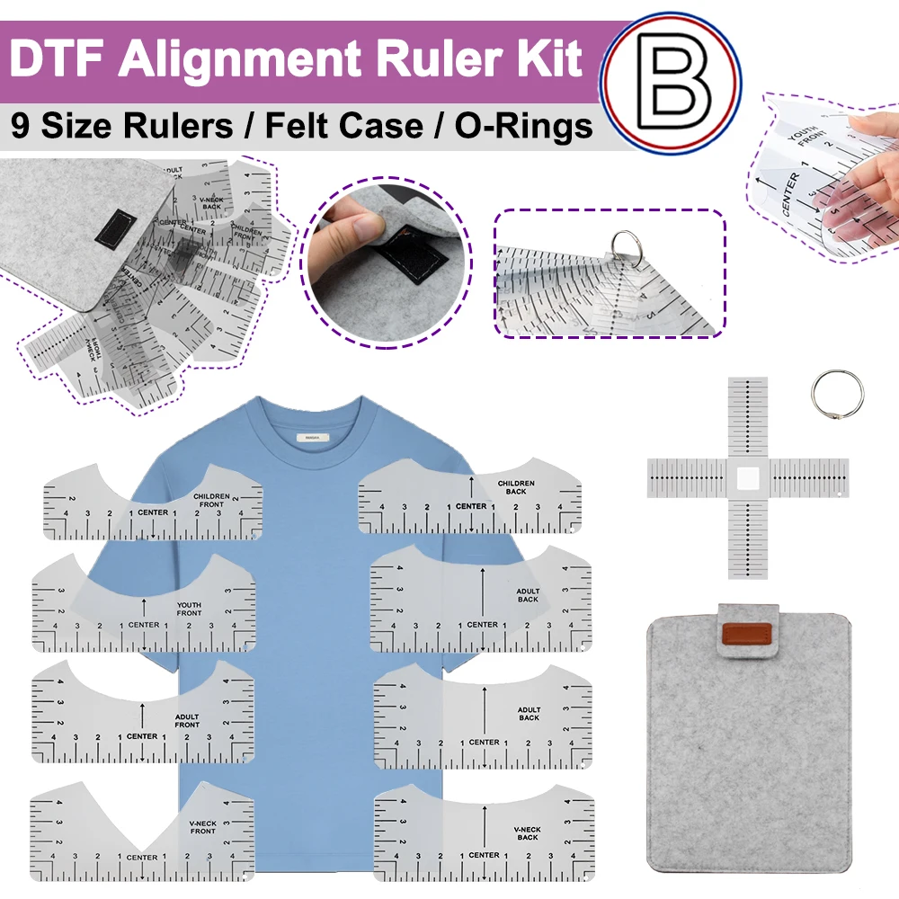 DTF DTG Alignment Ruler Kit wi - Pretreatment Machine Dtg recension och pris